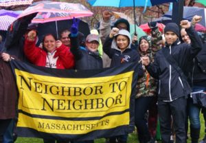 A group of Neighbor To Neighbor organizers, Holyoke, Mass.